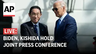 LIVE: Biden, Japan PM Fumio Kishida hold press conference at White House