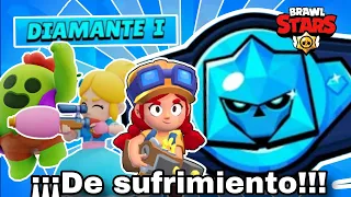 LOGRO LLEGAR A DIAMANTE EN MODO COMPETITIVO EN BRAWL STARS 🔥 EPICO!!! @BrawlStars