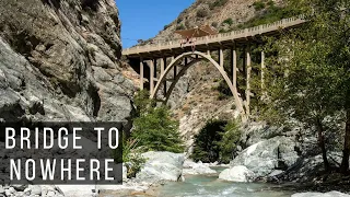 Hiking the Bridge to Nowhere in Los Angeles County