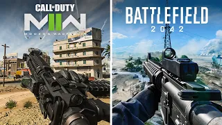 Call of Duty Modern Warfare II vs Battlefield 2042 - Attention to Detail Comparison (PC)