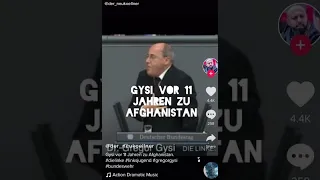 Gregor zu Afghanistan vor 11 Jahren