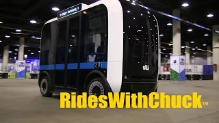 Olli Self Driving 3D Printed Bus LM is Going "All In On Olli" we go for a RIDE!