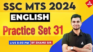 SSC MTS 2024 | SSC MTS English Classes by Shanu Rawat | SSC MTS English Practice Set 31