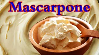 Italian Tiramisu Cheese | Mascarpone | One Ingredients Only  #howtomakemascarpone