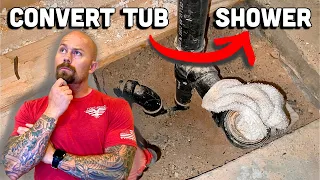 How to Convert a Bathtub to a Walk In Shower