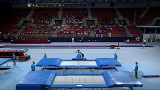 SHERIF Seif (EGY) - 2017 Trampoline Worlds, Sofia (BUL) - Qualification Trampoline Routine 1