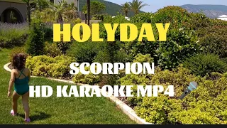 #HOLYDAY.,. SCORPION..HD VIDEO KARAOKE ....