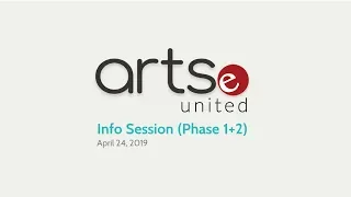 Artse United Funder Info Session (Apr 24, 2019)