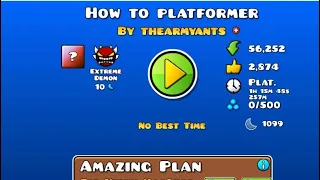 How to platformer longest  plat level