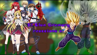 Gremory Clan reacts to || El Clan Gremory reacciona a || 🔥 Son_Gohan 🔥 || JGachaYTx