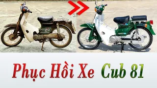 Phục Hồi Xe Cub 81 50cc