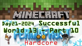 2024 Day 21 Minecraft Hardcore Permafrost Modpack Successful World 13 Part 10