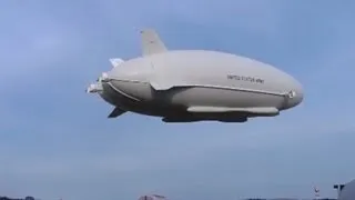 First flight of hybrid airship that can fly for 21 days