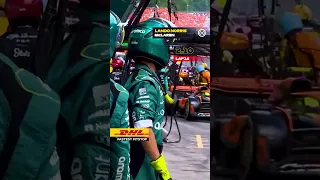 Lando's Super-Fast Stop! | DHL Fastest Pit Stop | 2023 Austrian Grand Prix #Shorts