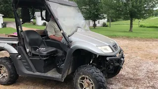 KYMCO UXV 500 4X4 - ONLINE AUCTION
