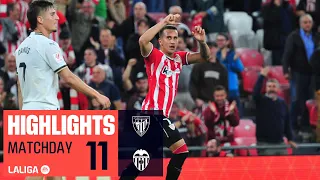 Highlights Athletic Club vs Valencia CF (2-1)