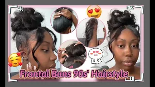 🤨HOW TO ACHIEVED THIS BURGUNDY 2 FRONTAL PONYTAIL | DETAILS TUTORIAL START TO FINISH FT.#ULAHAIR
