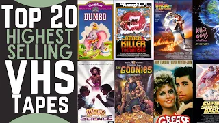 Which VHS Tapes Sell for the Most Money in 2023? These are the Top 20 Based on Ebay Sales