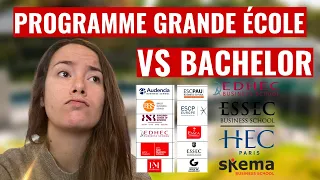 Bachelor ou Programme Grande école: formation, emploi et rémunération