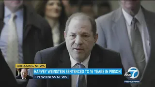 Harvey Weinstein sentenced to 16 years for LA rape, sexual assault