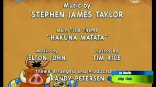 Disney's Timon & Pumbaa(Disney-ABC TV)Polish Credits(NaQis&FriendsUSA/HiT)(1995-1999)