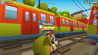 SUBWAY SURFERS CLASSIC GAMEPLAY PC HD 2024 - TRICKY RAVE RIDER BOARD