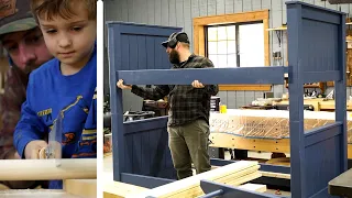 Building Bunk Beds With My 4 Year Old!