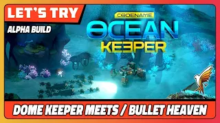 Codename: Ocean Keeper | Alpha | Game Play | Let's Try | Roguelite - Arena Survivor / Resource Miner