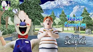 ICE SCREAM 7 FRIENDS LIS TEASER GAMEPLAY | ICE SCREAM 7 FANMADE