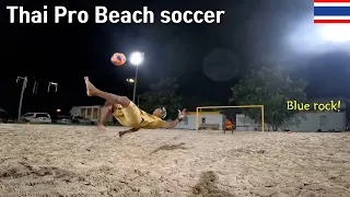 I Challenged Thai 1st division professional beach soccer