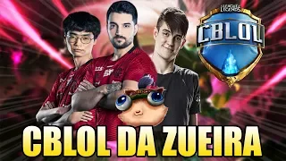 SHRIMP MALUCO, KAMI FARPANDO YODA E FLAMENGO CAMPEÃO - CBLOL DA ZUEIRA (FINAL)