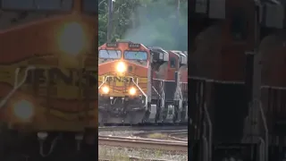 Train Almost Hits Truck.