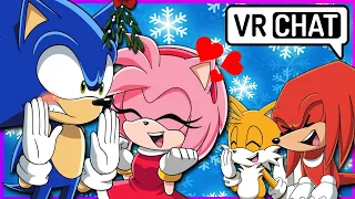 AMY'S CHRISTMAS PRESENT?! Sonic's Christmas Party!