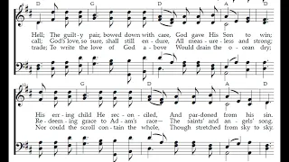 Tenor part - The Love of God is greater far - how to sing