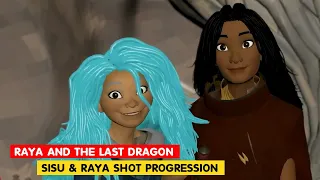 Raya and the Last Dragon | Sisu & Raya Shot Progression | Hyrum Osmond | @3DAnimationInternships