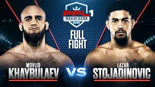 Movlid Khaybulaev vs Lazar Stojadinovic | PFL 1, 2021