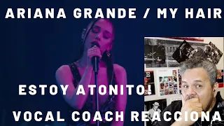 Reaccion a ARIANA GRANDE / MY HAIR / subtitles provided !