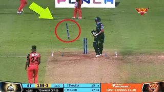 Crazy😡 Stumps Flying In Cricket