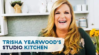 Trisha Yearwood Shows Us Her Studio Kitchen + Shares Filming Secrets | Delish