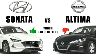 Nissan Altima vs Hyundai Sonata | 2022 car comparison head to head