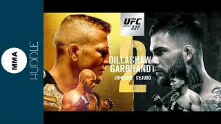 UFC 227 Dillashaw vs Garbrandt II breakdown and predictions