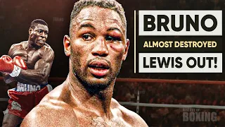 When Frank Bruno ALMOST DESTROYED Lennox Lewis! It was a tough fight.