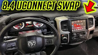 Parts Needed for 8.4 Uconnect Touch Screen Radio Swap on RAM 1500 2500 3500