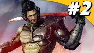 Metal Gear Rising: Revengeance Walkthrough - Part 2 - Samuel BOSS Battle [Xbox 360/PS3]