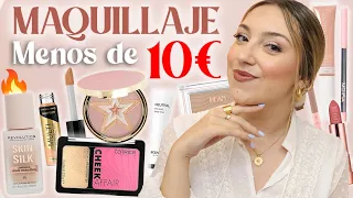 🔥 Me maquillo con 20 PRODUCTOS por MENOS DE 10€ 😍 Maquillaje Completo LOW COST