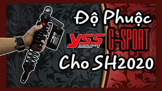 [VLOG 107] Lên Phuộc YSS G-SPORT cho SH2020 nhé anh em