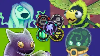 All Ethereal Monsters - All Monster Sounds & Animations (My Singing Monsters)