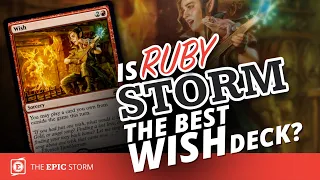 Is Ruby Storm the best Wish deck? Adventures in the Forgotten Realms (AFR) | Legacy League - 7/14/21