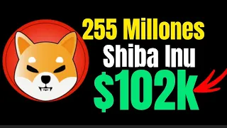 Podrías Hacer $102K Mil dólares si HOLD 255 Millones de SHIBA INU Token