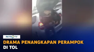 Kronologi Penangkapan Perampok di Tol Pasirkoja